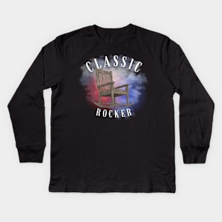 Classic Rocker Kids Long Sleeve T-Shirt